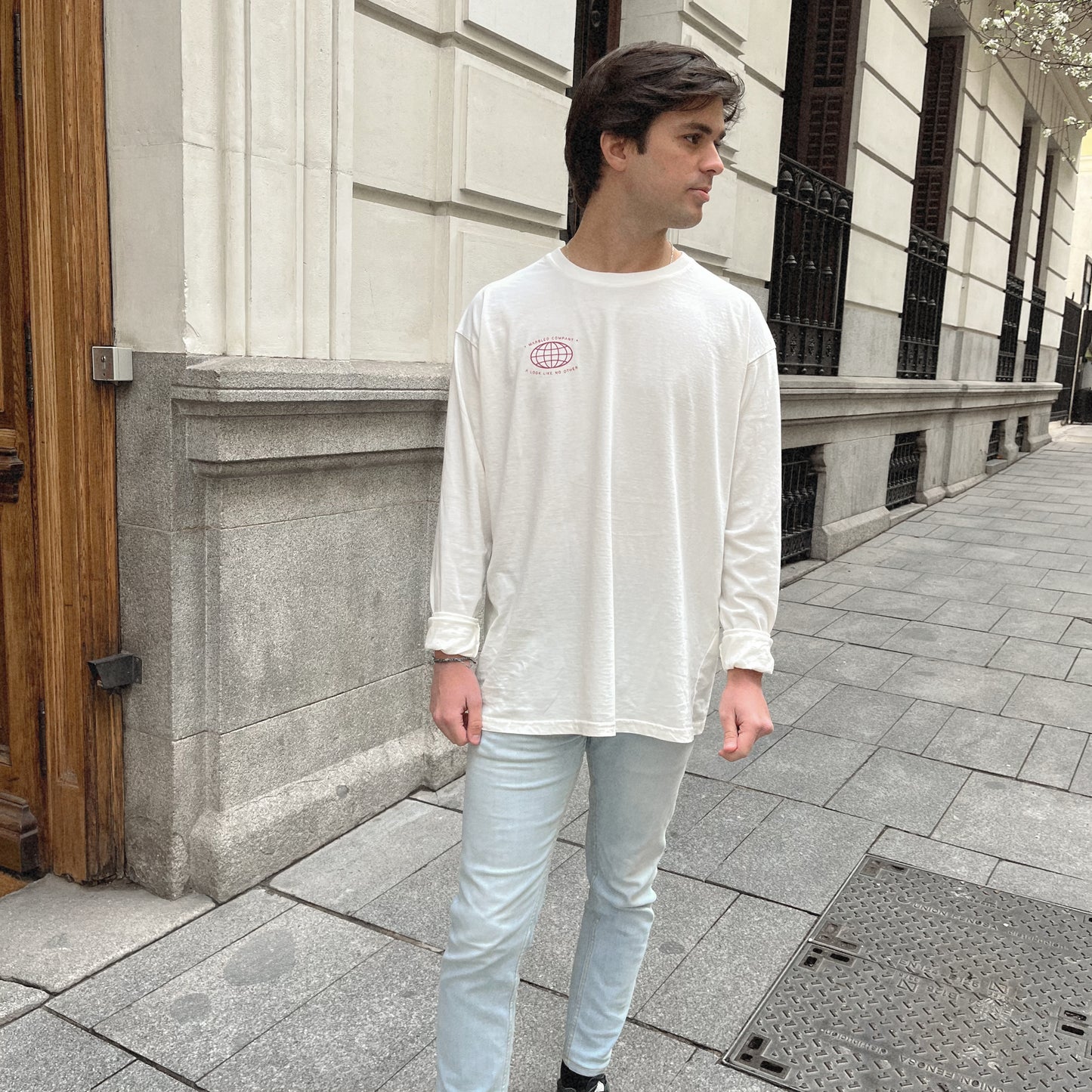 neutrale long tee